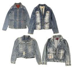 Jaquetas jeans Y2K American Eagle Outfitters RE-39..