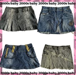 Mean girl mini denim skirts edit-194
