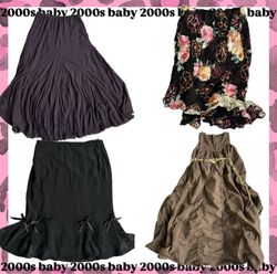 Fall whispers: y2k skirts-324