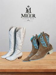 90’s vintage inspired Cowboy Boots