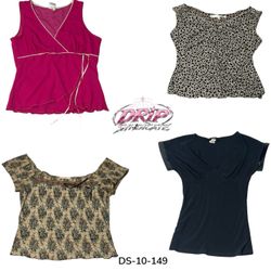 Y2K Dreamy Poly Blouse For Main Character Energy (..