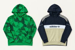 adidas fleeces and Zip Up Hoodies