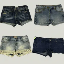 Y2K Denim Mini Shorts