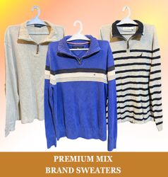 Premium mix brand 1/4 zip sweaters