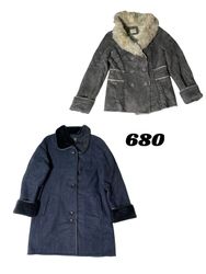 Vestes en fausse fourrure shearling vintage pour f..