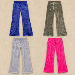Juicy Couture Pop Velour Flare Pants