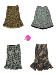 Y2K earthy tones unique poly skirts