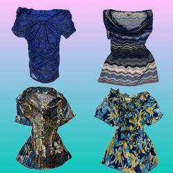 Tops Impressos Y2K Mermaidcore (RS-45)