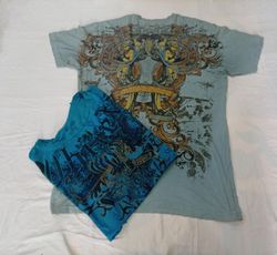 CR12651 Vintage Skull T-Shirts