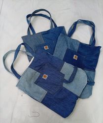 CR10404 Upcycled Carhartt Bags