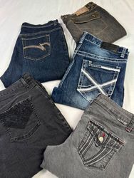Embroidery jeans