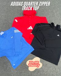 🔴 Adidas Quarter Zipper Track Tops - (23/10)