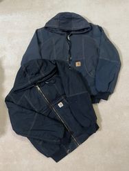 Upcycled Carhartt hooded jacket 🐒