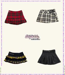 Y2K Office Siren Mini Skirts