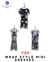 Y2K warp Style Midi Dresses - EV1954