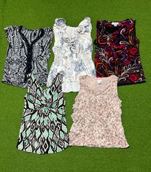 Tv270 Sleeve Less Blouse 12P