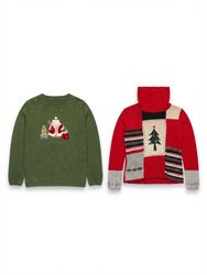 (FV-2701)     Vintage Christmas Sweaters Collectio..
