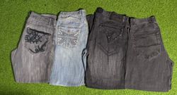 ECKO UNTLD AND OTHER MIX BRANDS JEANS (A 147)