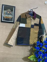 Veste en patchwork Carhartt revalorisée 🐒🐒