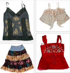 Soft icons | Y2K cami tops & skirts bundle ❤️