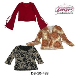 Women Printed Tops and Blouses (DS-10-483)
