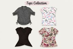 Printed Blouses and Tops