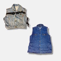 Denim vest