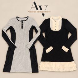 Women Long Sleeve Knit Dresses