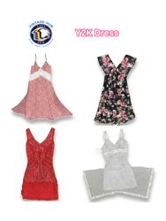 Y2K Long Dress