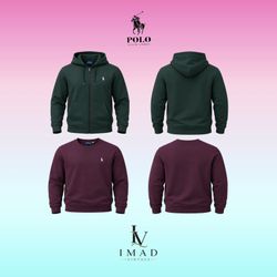 Polo sweatshirt hoodie