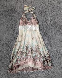***Y2K Boho Floral Dress