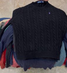 Pull en maille torsadée Ralph Lauren