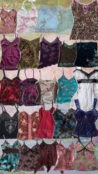 Y2K and euro style tops | Camisoles and dresses