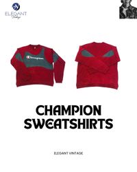 Upcycled Champion Sweatshirt - EVR0145