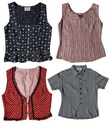 The Folk-Vintage Y2K Tops: TT-327