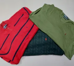 Ralph Lauren Sweaters – Cable Knit, 1/4 Zip, Round..