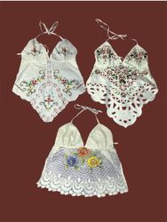 UPCYCLE  Y2K style cami tops|V-T779