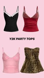 Y2k Party Tops #030826 #011