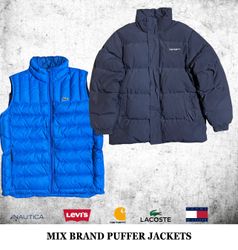 Mix Brand Premium Puffer Jackets including Carhart..