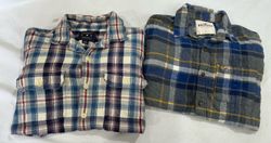 Button-up shirts Hollister, Aero, American Eagle B..