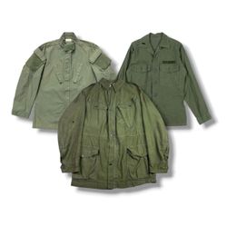 Green army true vintage 90s jacket  (y27)