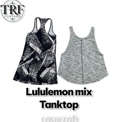 Lululemon tanktop and crop top#200