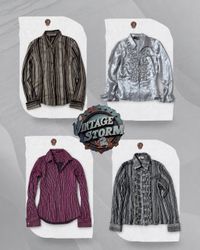 Y2K Office Blouse