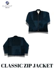 Upcycled Classic Denim Zip Jackets - EVR..