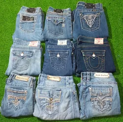 MISS ME , ROCK REVIVAL , TRUE RELIGION JEANS  (M 0..