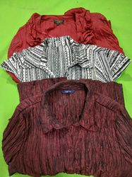 Printed mix blouse RF # 006