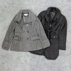 **Y2K Wool Midi Coats – Classic Retro Winterwear M..