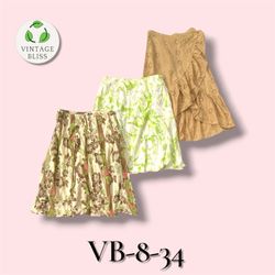 Y2K Vintage Cotton Skirt Wholesale Bundle – Assort..