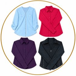 Chemise de bureau Y2K 10 pcs À 1490