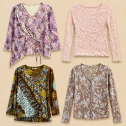 Y2K Floral And Boho Tops